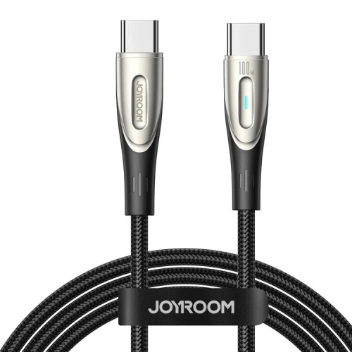 Kup Kábel Joyroom Star-Light Series SA27-CC5 USB-C / USB-C 100W 1.2m fekete - JYR847 - {ean13} - Sklep Home Screen