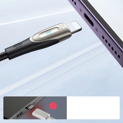 Kup Kabel Joyroom Pioneer Series SA31-AL3 USB-A / Lightning 3A 1.2m czarny - JYR848 - {ean13} - Sklep Home Screen