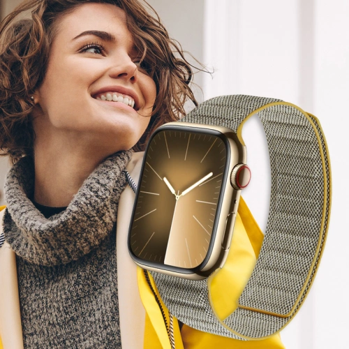 Buy Band Crong Melange Apple Watch 4/5/6/7/SE/8/9/10 40/41/42mm (yellow mélange) - CRG660 - {ean13} - Home Screen Store Europe