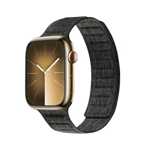 Kup Pasek Crong Melange Apple Watch 4/5/6/7/SE/8/9/Ultra 44/45/49mm (fekete melange) - CRG661 - {ean13} - Sklep Home Screen