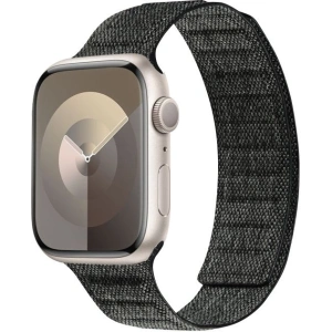 Kup Crong Melange Apple Watch 4/5/6/7/SE/8/9/Ultra 44/45/49mm (schwarzer Melange) - CRG661 - {ean13} - Sklep Home Screen