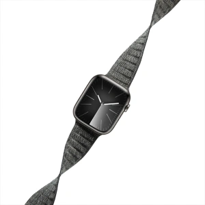 Kup Crong Melange Apple Watch 4/5/6/7/SE/8/9/Ultra 44/45/49mm (schwarzer Melange) - CRG661 - {ean13} - Sklep Home Screen