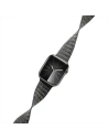 Kup Pasek Crong Melange Apple Watch 4/5/6/7/SE/8/9/Ultra 44/45/49mm (negru melanș) - CRG661 - {ean13} - Sklep Home Screen