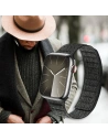 Kup Pasek Crong Melange Apple Watch 4/5/6/7/SE/8/9/Ultra 44/45/49mm (negru melanș) - CRG661 - {ean13} - Sklep Home Screen