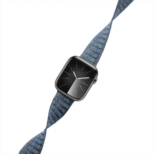 Kup Crong Melange Apple Watch 4/5/6/7/SE/8/9/Ultra 44/45/49mm (blauer Melange) - CRG662 - {ean13} - Sklep Home Screen