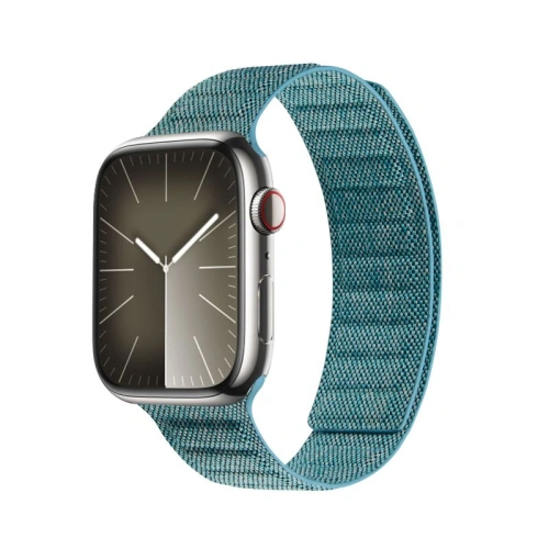Kup Pasek Crong Melange Apple Watch 4/5/6/7/SE/8/9/Ultra 44/45/49mm (tyrkysová melange) - CRG663 - {ean13} - Sklep Home Screen