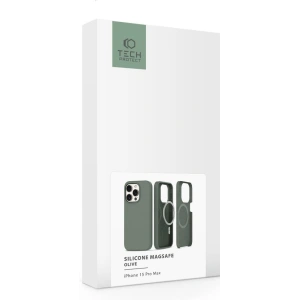 Buy Tech-Protect Silicone MagSafe Apple iPhone 15 Pro Max Olive - THP2408 - {ean13} - Home Screen Store Europe