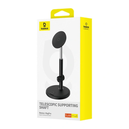 Buy Baseus MagPro phone holder black - BSU4733 - {ean13} - Home Screen Store Europe