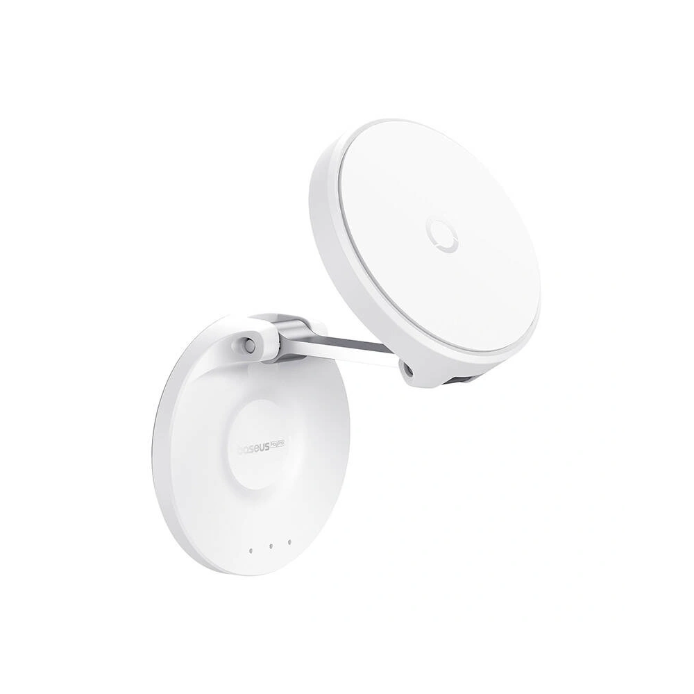 Uchwyt na telefon Baseus MagPro samoprzylepny biały