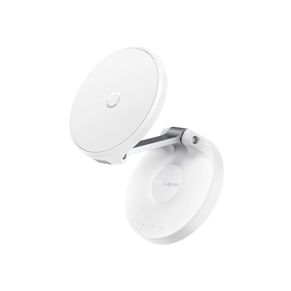 Uchwyt na telefon Baseus MagPro samoprzylepny biały