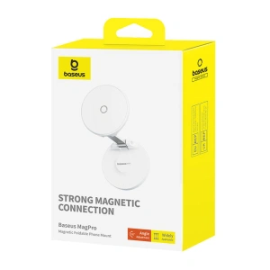Baseus MagPro adhesive phone holder white