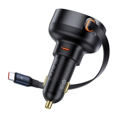 Kup Auto-Ladegerät Baseus Enjoyment Pro mit USB-C-Kabel 60W (schwarz) - BSU4737 - {ean13} - Sklep Home Screen