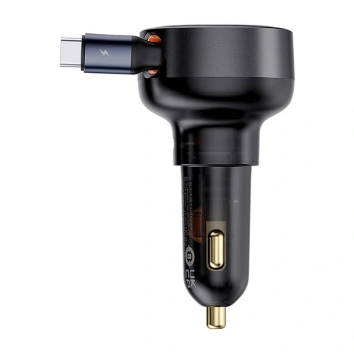 Kup Auto-Ladegerät Baseus Enjoyment Pro mit USB-C-Kabel 60W (schwarz) - BSU4737 - {ean13} - Sklep Home Screen