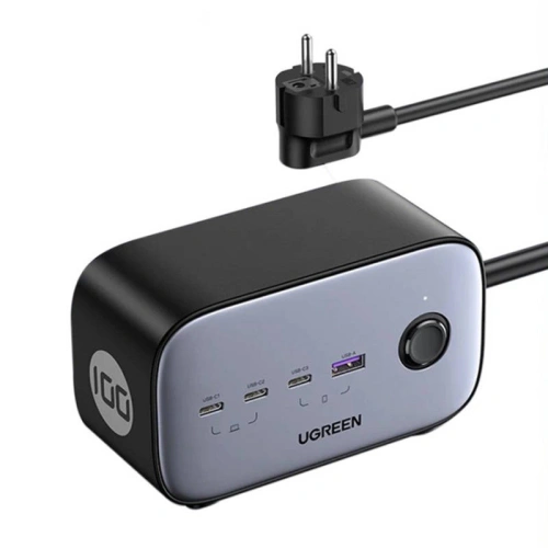 Kup UGREEN CD270 prelungitor de curent EU, 3x USB-C, 1x USB-A, 2x AC, 100W, 1.8m - UGR1752 - {ean13} - Sklep Home Screen