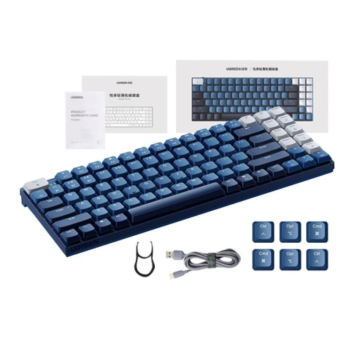 Kup Kabellose mechanische Tastatur UGREEN KU102 BT (blau) - UGR1755 - {ean13} - Sklep Home Screen