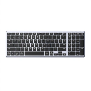 Kup Tastatura wireless cu membrană UGREEN KU005 2.4G+BT (argintiu/negru) - UGR1756 - {ean13} - Sklep Home Screen