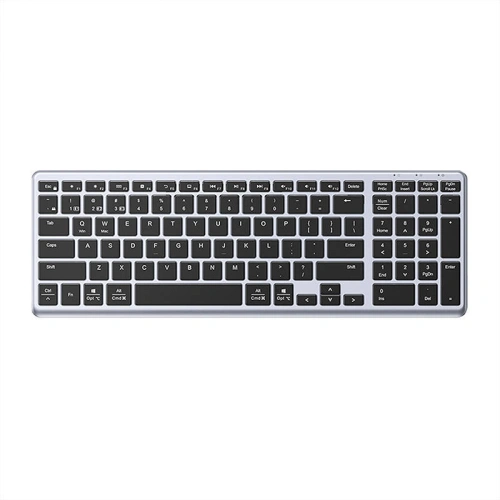 Kup Tastatura wireless cu membrană UGREEN KU005 2.4G+BT (argintiu/negru) - UGR1756 - {ean13} - Sklep Home Screen