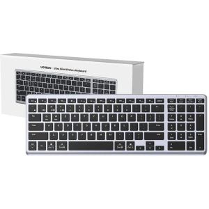 Kup Tastatura wireless cu membrană UGREEN KU005 2.4G+BT (argintiu/negru) - UGR1756 - {ean13} - Sklep Home Screen