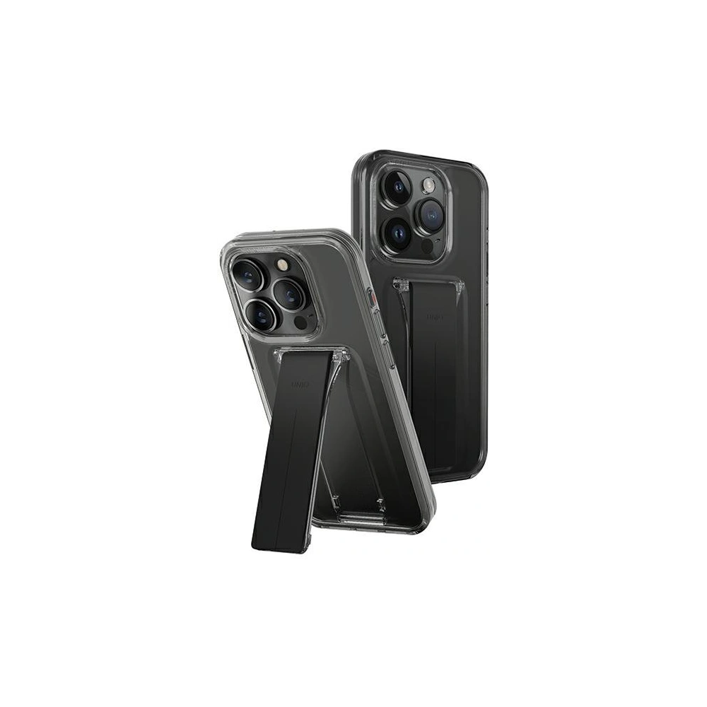 Etui UNIQ Heldro Mount Apple iPhone 15 Pro dymny/vapour smoke