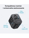 Kup 4-in-1 USAMS T59 încărcător de călătorie US/AU/EU/UK adaptor de călătorie negru/negru - USA1008 - {ean13} - Sklep Home Screen