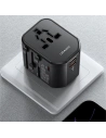 Kup 4-in-1 USAMS T59 încărcător de călătorie US/AU/EU/UK adaptor de călătorie negru/negru - USA1008 - {ean13} - Sklep Home Screen