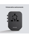 Kup 4-in-1 USAMS T59 încărcător de călătorie US/AU/EU/UK adaptor de călătorie negru/negru - USA1008 - {ean13} - Sklep Home Screen