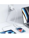 Kup USAMS US-CC180 Sandru Serie Netzladegerät 2xUSB-C+1xUSB-A GaN PD QC 65W schwarz - USA1009 - {ean13} - Sklep Home Screen