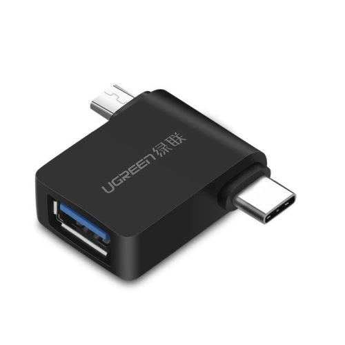 Kup Adaptor OTG 2 în 1 USB (A) 3.0 la USB-C și micro-USB UGREEN - UGR006 - {ean13} - Sklep Home Screen