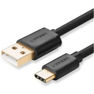 Gold plated USB-C Cable UGREEN 0.5m Black