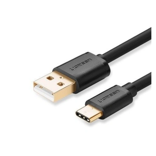 Kup Vergoldetes USB-C-Kabel UGREEN 0,5 m schwarz - UGR010BLK - {ean13} - Sklep Home Screen