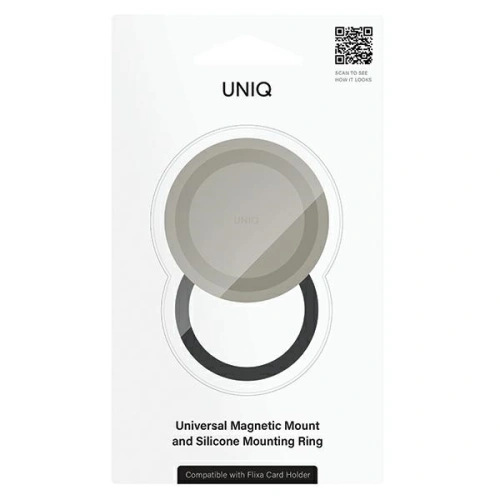 Kup UNIQ Flixa Magnetic Base magnetyczna baza do montażu szary/flint grey - UNIQ1061 - {ean13} - Sklep Home Screen