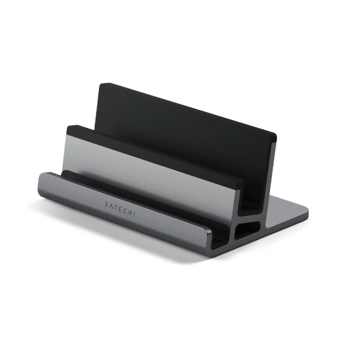 Kup Aluminium-Ständer Satechi Dual Vertical Laptop Stand für Laptop und iPad (Space Gray) - STH93 - {ean13} - Sklep Home Screen