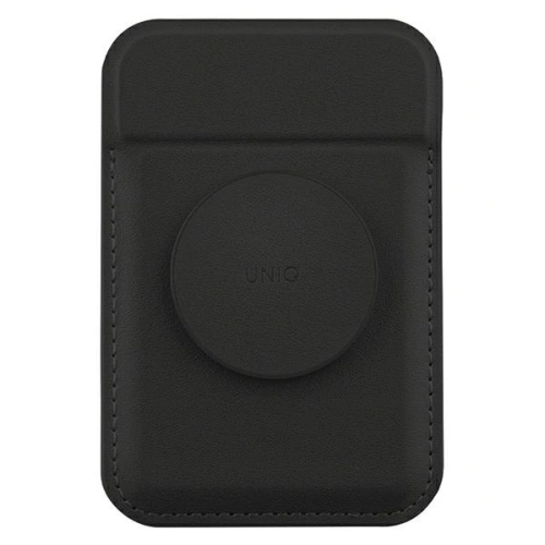 Kup UNIQ Flixa magnetisches Kartenetui mit MagSafe-Stütze schwarz/jet black - UNIQ1062 - {ean13} - Sklep Home Screen