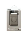 Kup UNIQ Flixa magnetická peněženka na karty s podpěrou MagSafe šedá/flint grey - UNIQ1065 - {ean13} - Sklep Home Screen