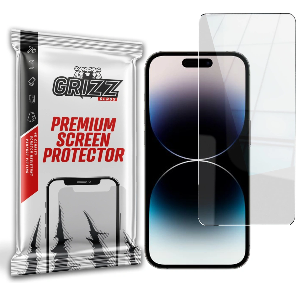 Szkło hybrydowe GrizzGlass HybridGlass do Apple iPhone 14 Pro