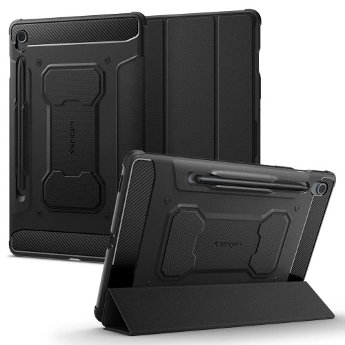 Kup Etui Spigen Rugged Armor Pro Samsung Galaxy Tab S9 FE Fekete - SPN3183 - {ean13} - Sklep Home Screen