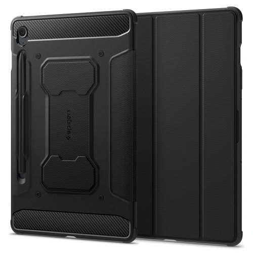 Kup Etui Spigen Rugged Armor Pro Samsung Galaxy Tab S9 FE Fekete - SPN3183 - {ean13} - Sklep Home Screen