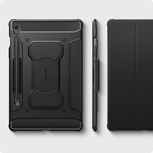 Kup Etui Spigen Rugged Armor Pro Samsung Galaxy Tab S9 FE Fekete - SPN3183 - {ean13} - Sklep Home Screen