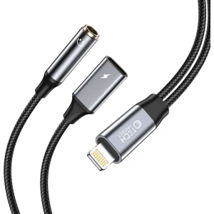 Kup Adaptér Tech-Protect UltraBoost Lightning - mini jack 3.5mm / Lightning Černý - THP2410 - {ean13} - Sklep Home Screen