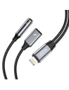 Adapter Tech-Protect UltraBoost Lightning - mini jack 3.5mm / Lightning Schwarz