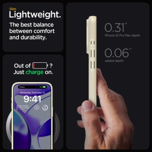 Buy Spigen Thin Fit Apple iPhone 15 Pro Max Mute Beige - SPN3184 - {ean13} - Home Screen Store Europe