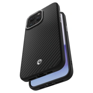 Kup Case Spigen Enzo Aramid Mag MagSafe Apple iPhone 15 Pro Max Matte Schwarz - SPN3185 - {ean13} - Sklep Home Screen