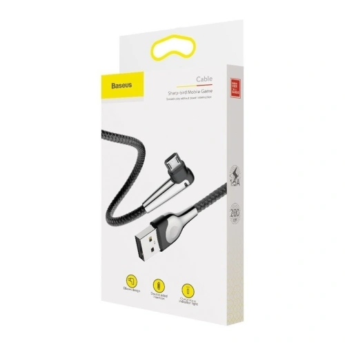 Kup Kabel micro USB Baseus Sharp Bird 1.5A 2m (černý) - BSU468BLK - {ean13} - Sklep Home Screen