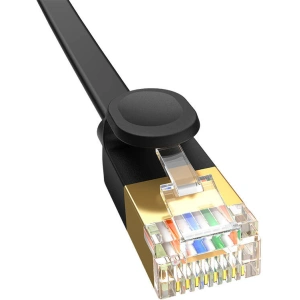 Kup Kabel sieciowy Baseus High Speed, Ethernet RJ45, 10 Gbps, Cat.7, 1m (czarny) - BSU4759 - {ean13} - Sklep Home Screen