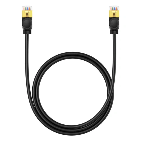 Kup Netzwerkkabel Baseus High Speed, Ethernet RJ45, 10 Gbps, Cat.7, 1m (schwarz) - BSU4759 - {ean13} - Sklep Home Screen