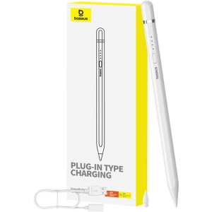 Kup Baseus Stylus activ Smooth Writing Series cu încărcare wireless, fulger (alb) - BSU4764 - {ean13} - Sklep Home Screen