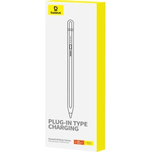 Kup Aktivní stylus Baseus Smooth Writing Series s nabíjením plug-in lightning (Bílý) - BSU4765 - {ean13} - Sklep Home Screen