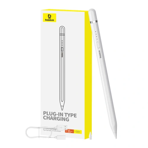 Kup Aktiver Stift Baseus Smooth Writing Series mit Plug-in Lightning-Ladung (Weiß) - BSU4765 - {ean13} - Sklep Home Screen