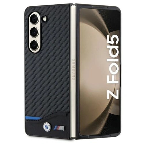 Kup Etui BMW BMHCZFD522NBCK Samsung Galaxy Z Fold5 Leather Carbon czarny/black - BMW524 - {ean13} - Sklep Home Screen
