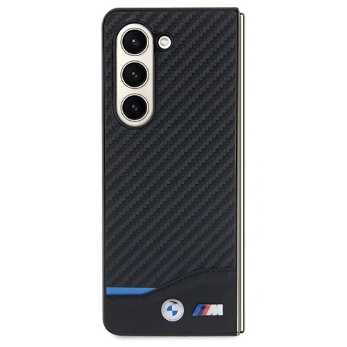 Kup Etui BMW BMHCZFD522NBCK Samsung Galaxy Z Fold5 Leather Carbon czarny/black - BMW524 - {ean13} - Sklep Home Screen